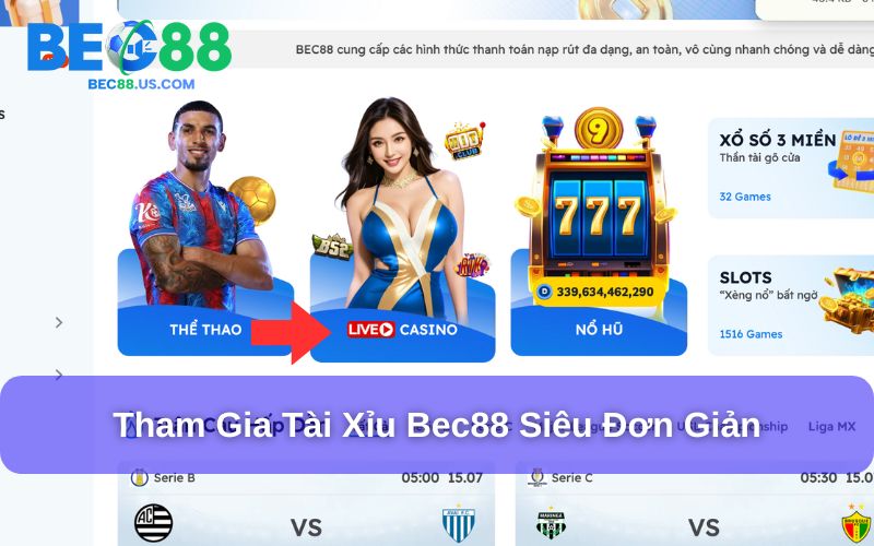 Tài Xỉu Bec88 - Đổi Mới Trải Nghiệm Với Tài Xỉu Live 5 Cách thức tham gia tài xỉu Bec88